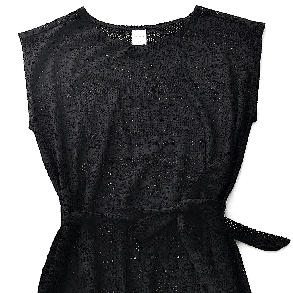 Merona Belted Crochet Swim Cover Up - Picture 2 of 5